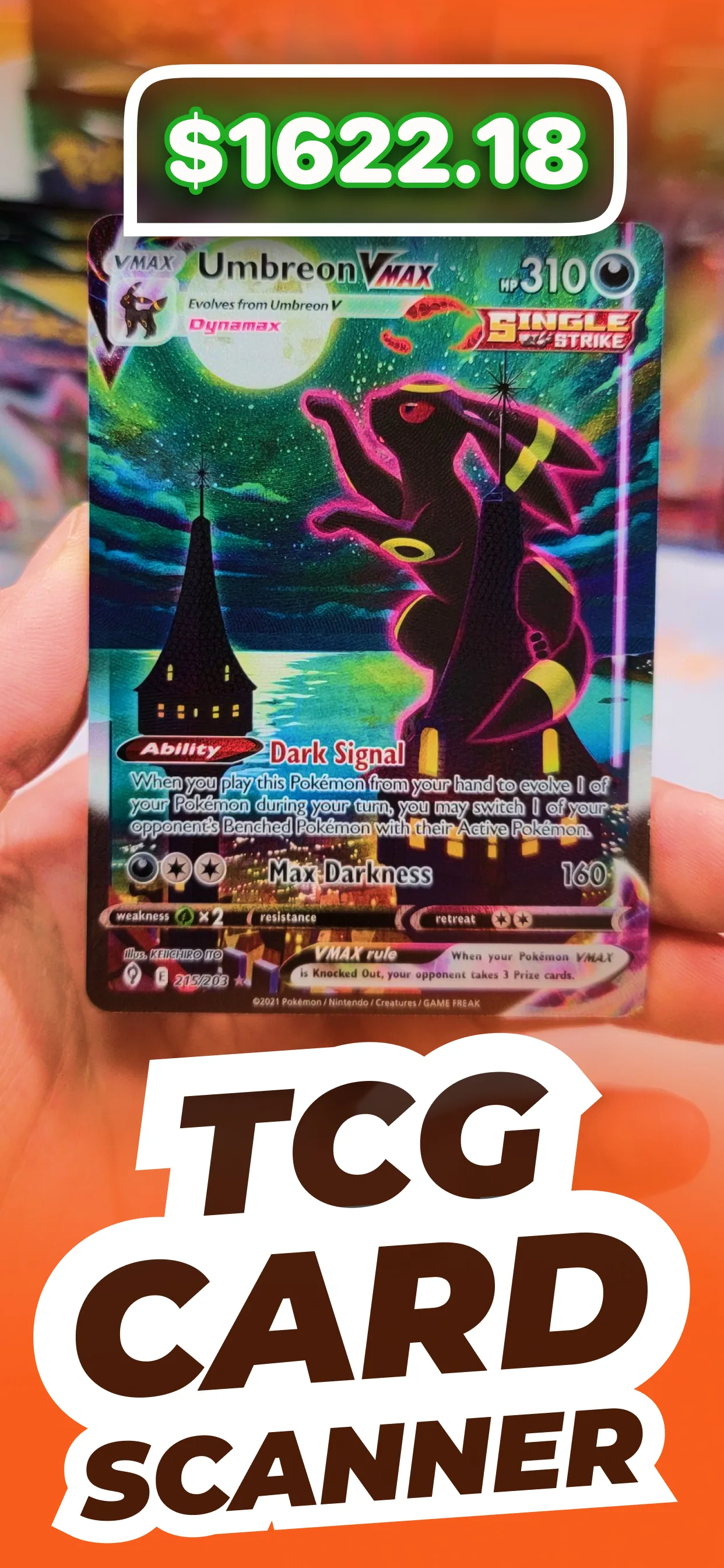 phone case with pokemon card holder Showcased: The Trading Card Phone Case iPhone 16 Pro Max / Frost-Clear main image 1